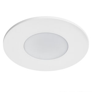 Рамка (светильник) PVC д/LED-модулей 941хх и LED-ламп D50мм PIANO ROUND БЕЛЫЙ IP65