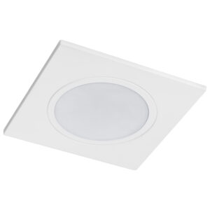 Рамка (светильник) PVC д/LED-модулей 941хх и LED-ламп D50мм PIANO QUAD БЕЛЫЙ IP65