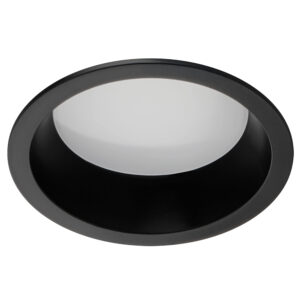 Рамка (светильник) PVC д/LED-модулей 941хх и LED-ламп D50мм PIANO ROUND ЧЕРНЫЙ IP65