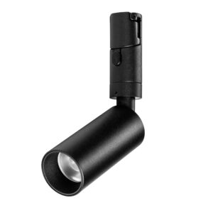 Светильник 48V д/1-фазн трека DUE LED 7W 375LM 15G ЧЕРНЫЙ 3000K IP20