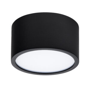 Светильник ZOLLA CYL LED-RD 10W 780LM ЧЕРНЫЙ 4000K IP44