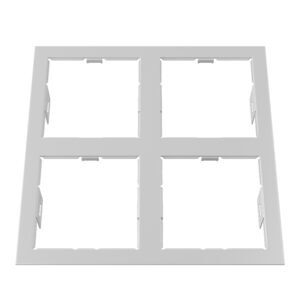 Рамка DOMINO QUADRO 2х2 MR16 БЕЛЫЙ