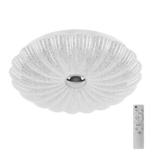 Светильник настенно-потолочный ARCO SHELL 72W LED 3600LM ХРУСТАЛЬНЫЙ/ХРОМ/ЗОЛОТО 3000/4000/6000K