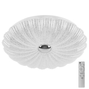 Светильник настенно-потолочный ARCO SHELL 90W LED 4500LM ХРУСТАЛЬНЫЙ/ХРОМ/ЗОЛОТО 3000/4000/6000K
