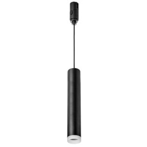 Светильник 48V подвесной д/1-фазн трека DUE LED 10W 500LM 36G ЧЕРНЫЙ 3000K IP20