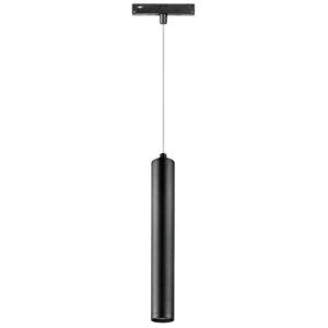 Светильник подвесной 48V для трека UNO LED 7W 500LM 24G ЧЕРНЫЙ МАТОВЫЙ ANTIGLARE 4000K