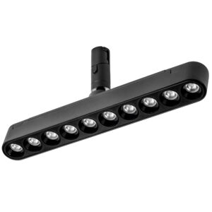 Светильник 48V д/1-фазн трека DUE LED 10W 430LM 24G ЧЕРНЫЙ 3000K IP20