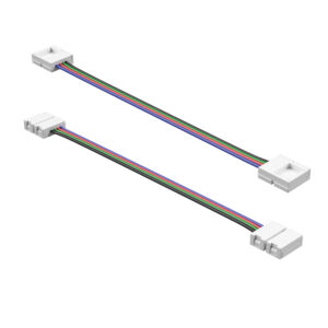 Соединитель гибкий/ Кабель питания для ленты 12V 5050LED цветной RGB