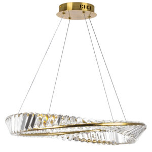 Люстра VIDARE 28W LED 2380LM ЗОЛОТО 3000K IP20