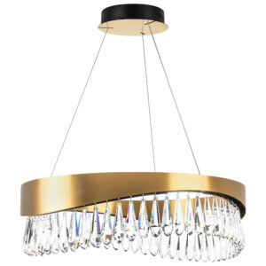 Люстра HELIO 30W LED 2778LM ШАМПАНЬ 3500K