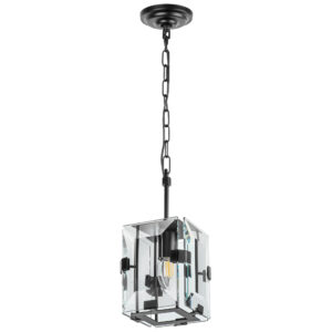 Люстра NOVARA 1x40W E14 ЧЕРНЫЙ МАТОВЫЙ