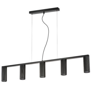 Люстра ROMA 5х28W GU10 (led) ЧЕРНЫЙ