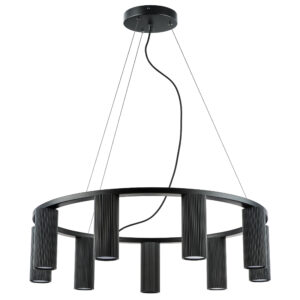 Люстра ROMA 9х28W GU10 (led) ЧЕРНЫЙ