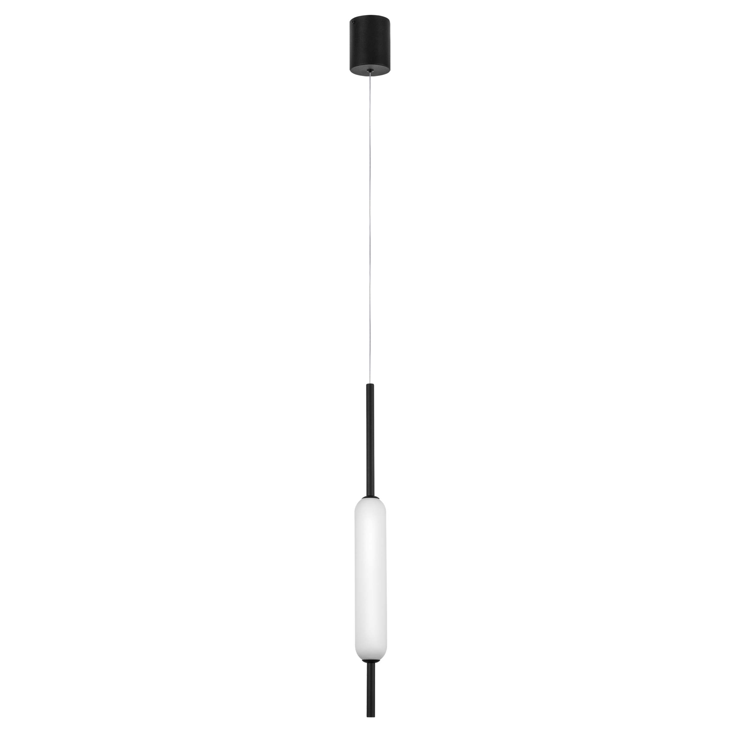 Люстра PILONE LED 8W ЧЕРНЫЙ/БЕЛЫЙ 3000K