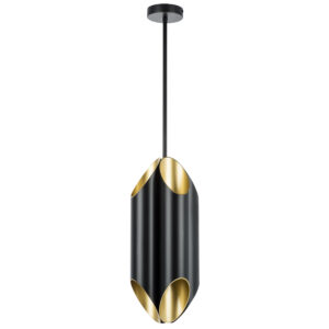 Люстра SIENA 8х40W G9 ЧЕРНЫЙ/ЗОЛОТО