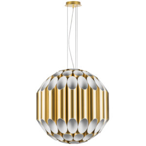 Люстра SIENA 80х40W G9 ЗОЛОТО/БЕЛЫЙ