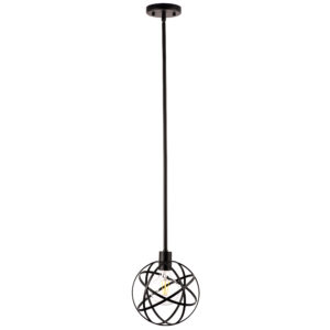 Люстра GABBIA 1х40W E27 ЧЕРНЫЙ