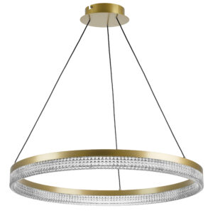 Люстра ROTONDA 38W LED 2106LM 180G ЛАТУНЬ 3000K