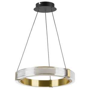 Люстра ROTONDA 21W LED 1053LM 360G ЛАТУНЬ 3000K