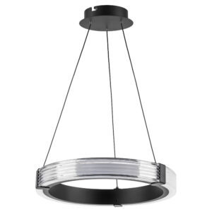 Люстра ROTONDA 21W LED 1053LM 360G ЧЕРНЫЙ 3000K