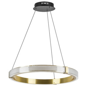 Люстра ROTONDA 30W LED 1474LM 360G ЛАТУНЬ 3000K
