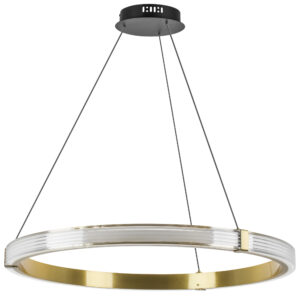 Люстра ROTONDA 42W LED 2106LM 360G ЛАТУНЬ 3000K