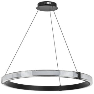 Люстра ROTONDA 42W LED 2106LM 360G ЧЕРНЫЙ 3000K