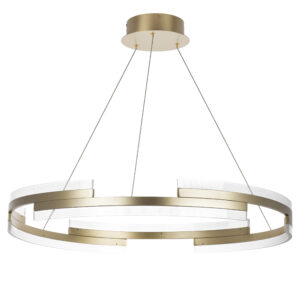 Люстра ROTONDA 70W LED 3805LM 120G ЗОЛОТО 3000K