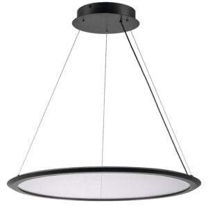 Люстра ROTONDA 30W LED 2059LM 130G ЧЕРНЫЙ 3000K