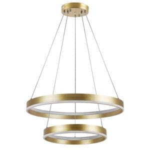 Люстра ROTONDA 165W LED 7920LM 120G ЗОЛОТО 3000-6000K
