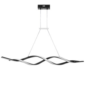Люстра ROTONDA 50W LED 3060LM 120G ЧЕРНЫЙ 3000-6000K