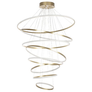 Люстра ROTONDA 293W LED 8471LM 120G ЗОЛОТО 3000K