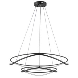 Люстра ROTONDA 115W LED 5736LM 120G ЧЕРНЫЙ 3000-6000K