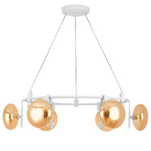 Люстра GAMMA G9 6х6W(led) G9 БЕЛЫЙ/ЯНТАРЬ