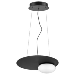 Люстра EMISFERO 12W LED 655LM 180G ЧЕРНЫЙ 3000K