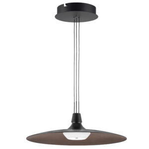 Люстра EMISFERO 19W LED 1347LM 130G ЧЕРНЫЙ/МЕДЬ 3000K