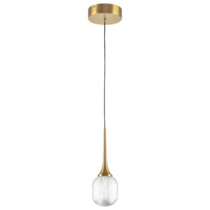Люстра ACRILE 7W LED 429LM 360G ЗОЛОТО 3000K