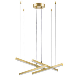 Люстра PALLA 50W LED 1920LM ЗОЛОТО 3000-6000K