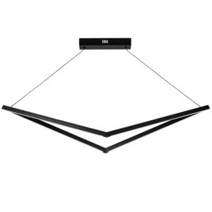 Люстра PALLA 32W LED 1280LM ЧЕРНЫЙ 3000K