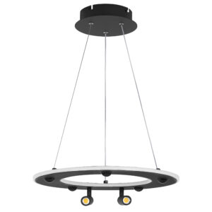 Люстра DIVE LED 60W 3200LM G ЧЕРНЫЙ 3000-6000К