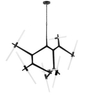 Люстра STRUTTURA 14х6W (led) G9 ЧЕРНЫЙ МАТОВЫЙ