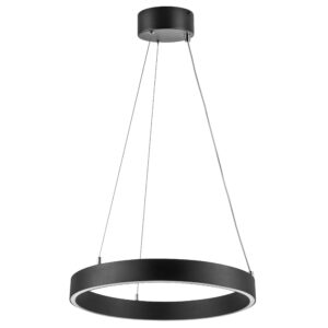 Люстра SATURNO LED 24W 1600LM 70G ЧЕРНЫЙ 3000-6000K