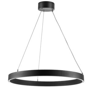 Люстра SATURNO LED 36W 2500LM 70G ЧЕРНЫЙ 3000-6000K