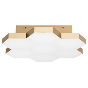 Люстра потол FAVO LED-35W 1680LM ЗОЛОТО 3000K
