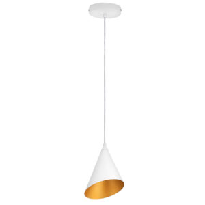 Люстра CONE GW 1х6W(led) G9 БЕЛЫЙ/ЗОЛОТО