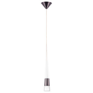 Люстра CONE LED 5W 280LM КОФЕЙНЫЙ/БЕЛЫЙ/ПРОЗРАЧНЫЙ 3000K