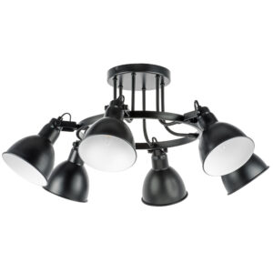 Люстра ACROBATA 6х40W E14 ЧЕРНЫЙ