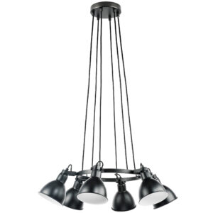 Люстра ACROBATA 6х40W E14 ЧЕРНЫЙ
