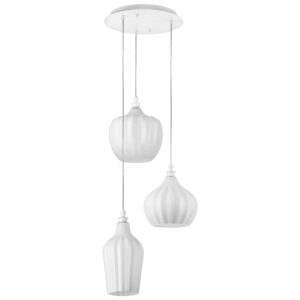 Люстра ROCCO 3х6W (led) E27 БЕЛЫЙ