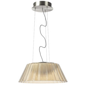 Люстра NAPOLI LED 12W 700LM АЛЮМИНИЙ/КОНЬЯК 3000K
